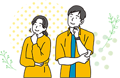 考える男性女性